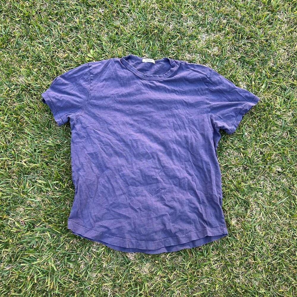 Buck Mason y2k navy tee Mens size L Large